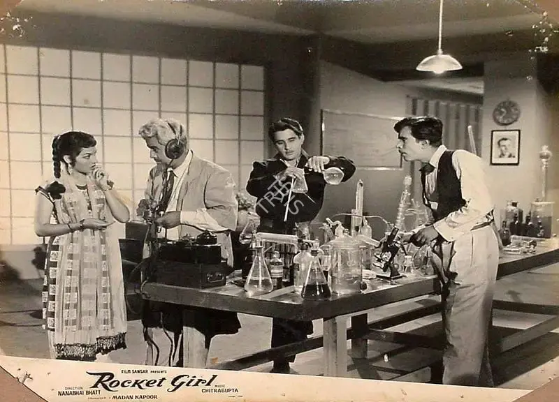 Madan Kapoor (Producer), Rocket Girl, 1962, Lobby Card