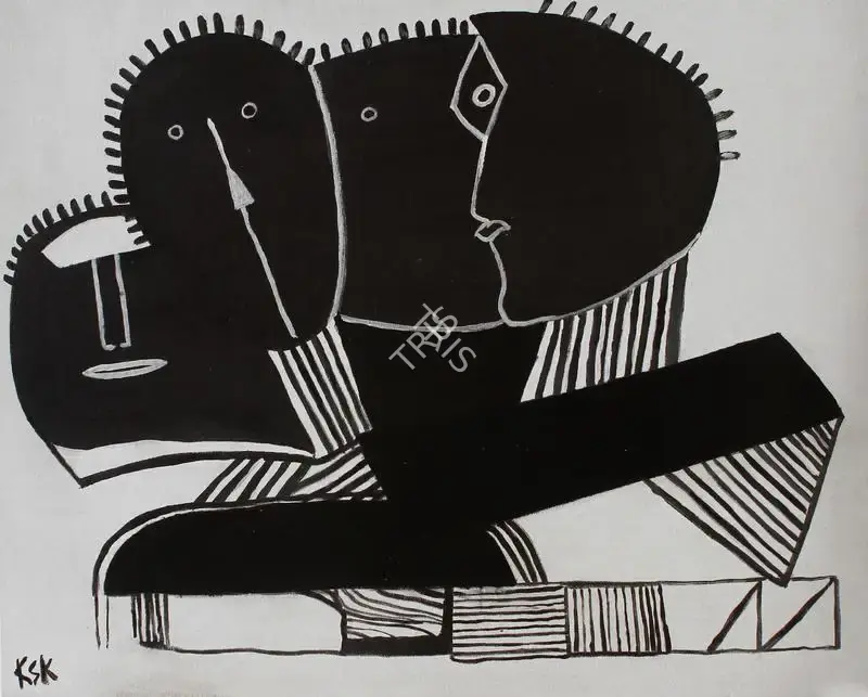 K.S. Kulkarni (Artist), Untitled, Painting