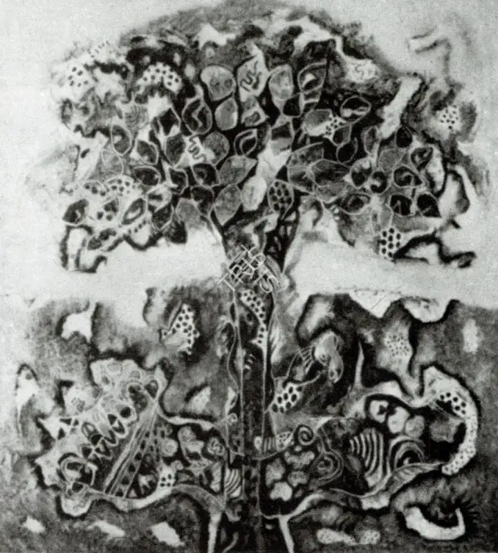 S.G. Vasudev (Artist), Vriksha II, Painting