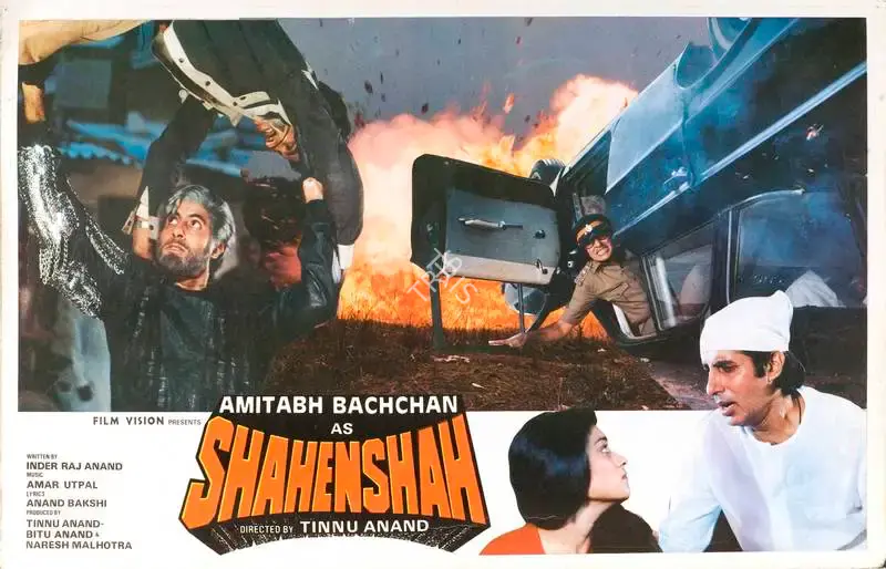 Bittu Anand (Producer), Shahenshah, 1988, Lobby Card