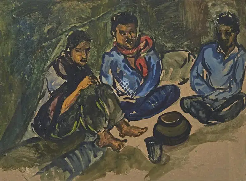 Meera Mukherjee (Artist), Untitled, Painting