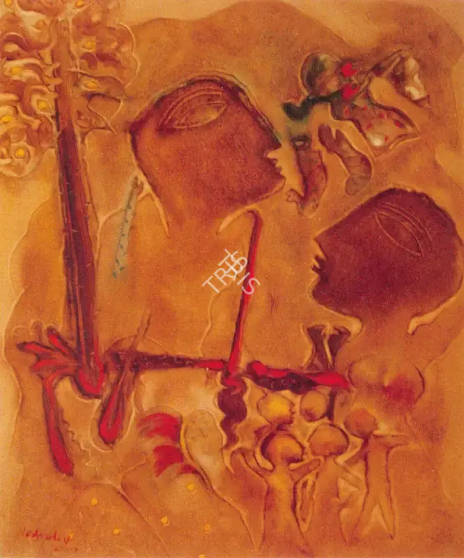 S.G. Vasudev (Artist), Untitled, 2000, Painting
