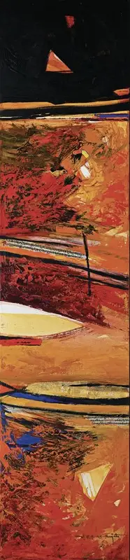 Sujata Bajaj (Artist), Emergence, 2008, Painting