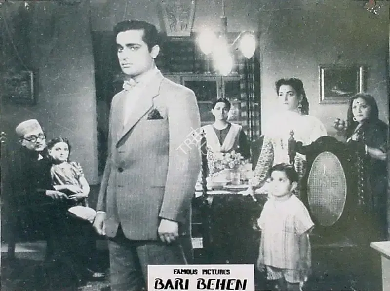 D.D. Kashyap (Producer), Badi Bahen, 1949, Lobby Card