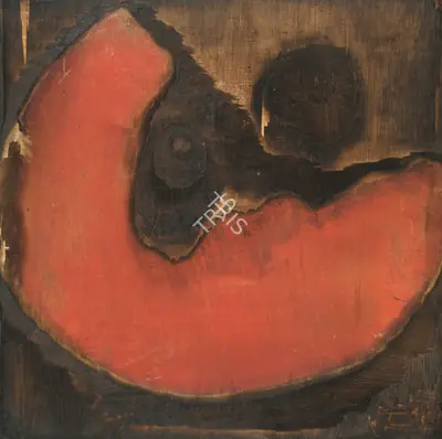Patel, Jeram (Artist). Collage, early/mid 1960s | Painting, Os.Del/27.01.12, 2012 · Osian's