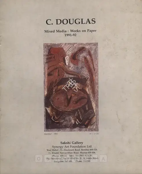 C. Douglas (Artist), C. Douglas, 1992, Solo Exhibition Catalogue