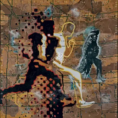 Baiju Parthan (Artist), Deontology - Arrival of the Knowledge Self, 2007, Painting