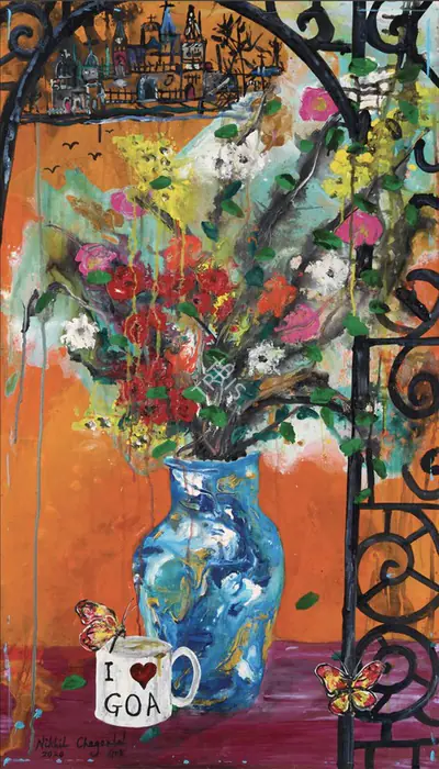Nikhil Chaganlal (Artist), Untitled, 2020, Painting