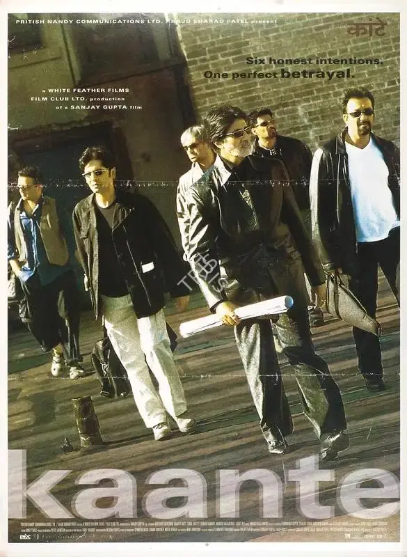 Sanjay Gupta (Producer), Kaante, 2002, Full Sheet Poster