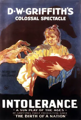 D.W. Griffith (Producer), Intolerance, 1916, Poster