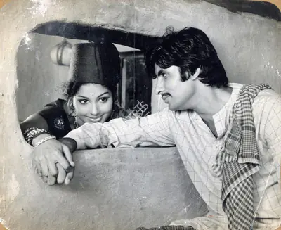 Tarachand Barjatya (Producer), Saudagar, 1973, Photographic Still