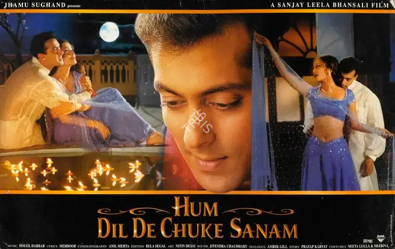 Jhamu Sughand (Producer), Hum Dil De Chuke Sanam, 1999, Lobby Card