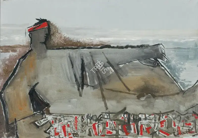 K.S. Kulkarni (Artist), The Man, Painting