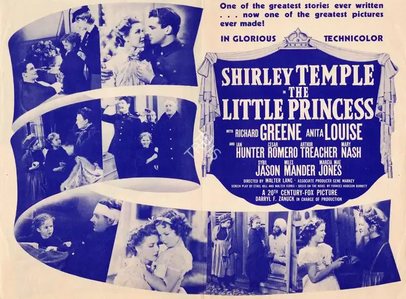 Walter Lang (Director), The Little Princess, 1939, Handbill