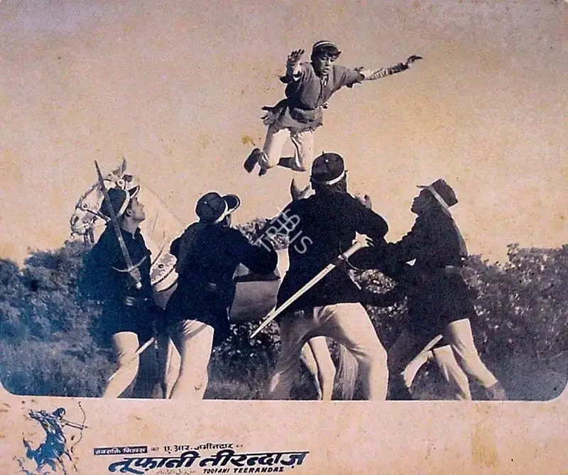 A.R. Zamindar (Producer), Toofani Teerandaz, 1959, Lobby Card