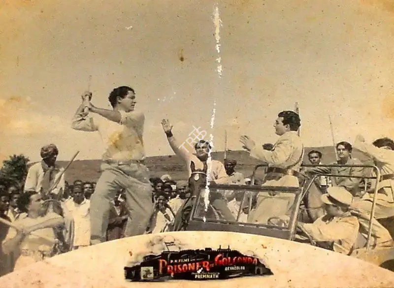Premnath (Director), Prisoner Of Golconda, 1954, Lobby Card