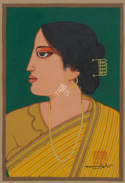 Lalu Prasad Shaw (Artist), Untitled, 2011, Painting