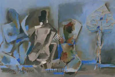M.F. Husain (Artist), M. F. Husain, 2006, Solo Exhibition Invitation
