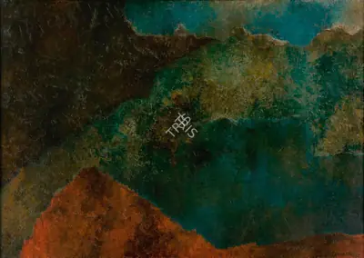 Akbar Padamsee (Artist), Metascape, 1972, Painting
