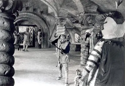 Soumendu Roy (Cinematographer), Goopy Gyne Bagha Byne, 1969, Photographic Still