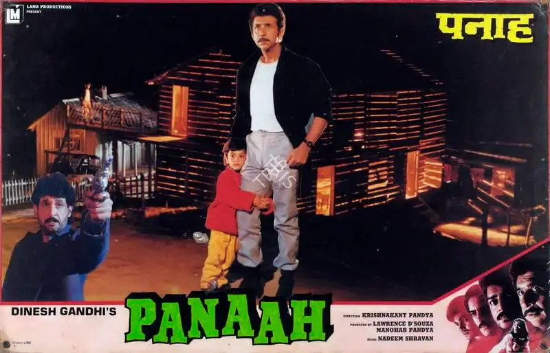 lawrence d (Producer), Panaah, 1992, Lobby Card