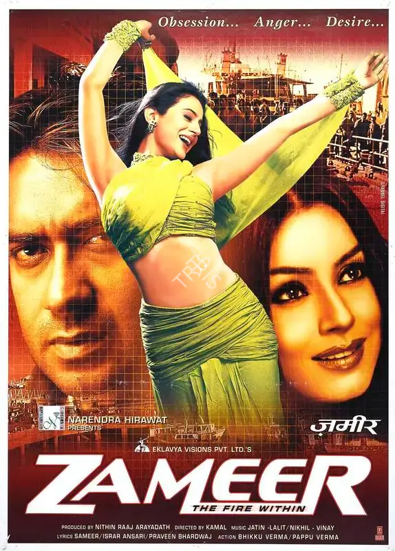 Nithin Raaj Aryadath (Producer), Zameer, 2005, Full Sheet Poster