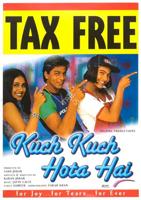 Johar, Yash (Producer), Kuch Kuch Hota Hai, 1998 | Full Sheet Poster | CinemaEducation | 00768488