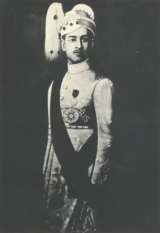 Raja Ravi Varma (Artist), H. H. Maharaja of Travancore, Dri Chitra Thirunal Bala Rama Varma, 1939, Painting