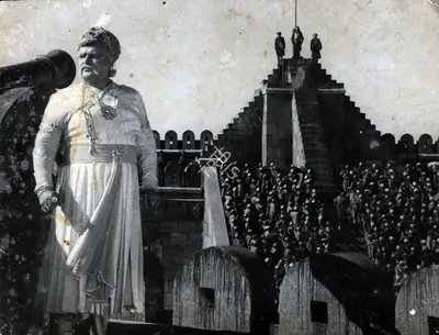 R.D. Mathur (Cinematographer), Mughal E Azam, 1960, Photographic Still