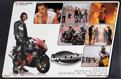 Aditya Chopra (Producer), Dhoom, 2004, Lobby Card