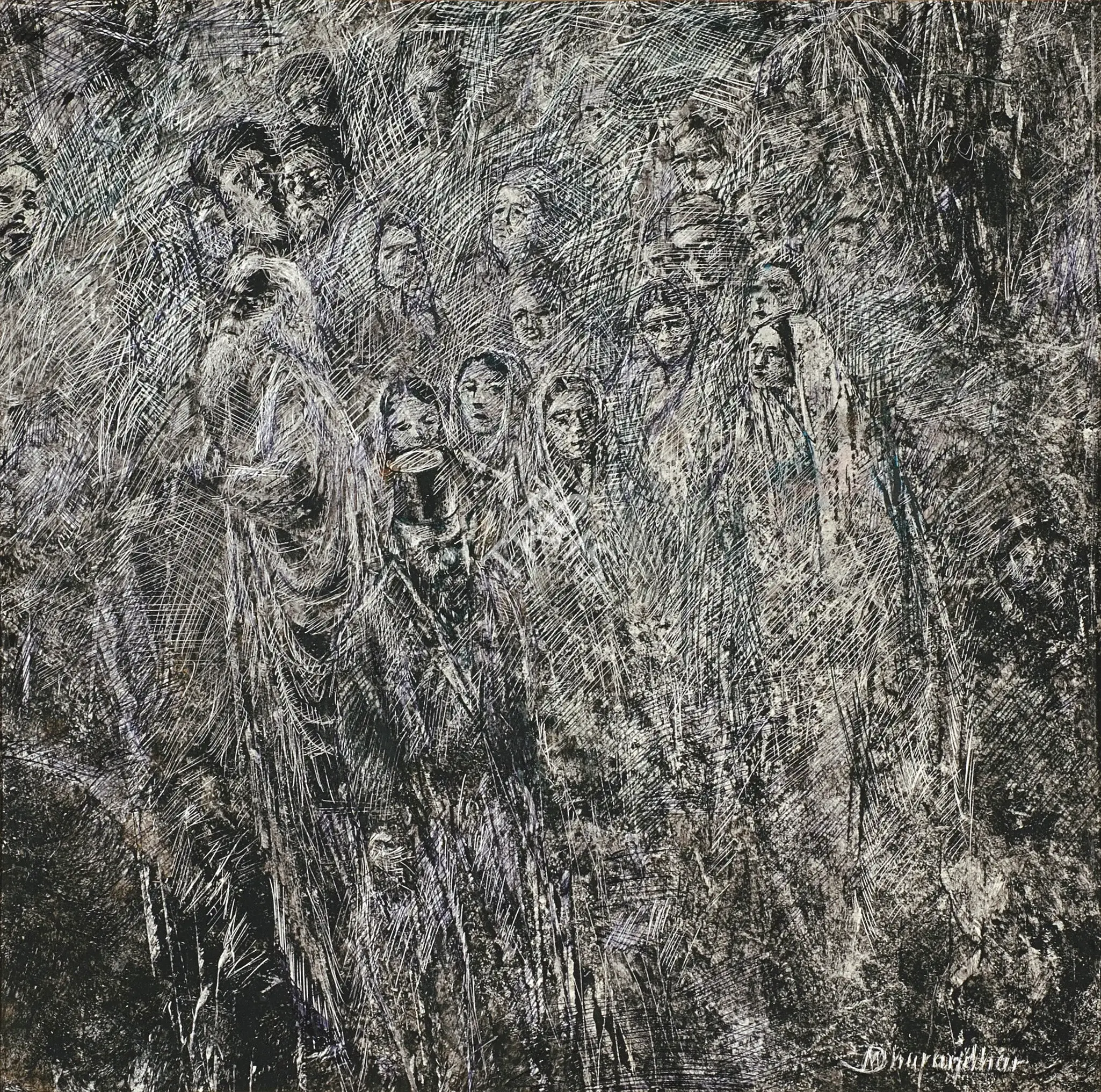 M.V. Dhurandhar (Artist), Untitled, 1925, Drawing