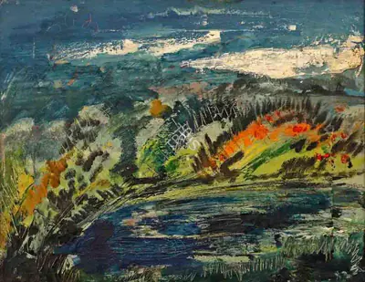 Sailoz Mookherjea (Artist), Untitled, Painting