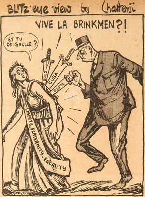 Basu Chatterjee (Cartoonist), Vive La Brinkmen ? !, 1961, Cartoons