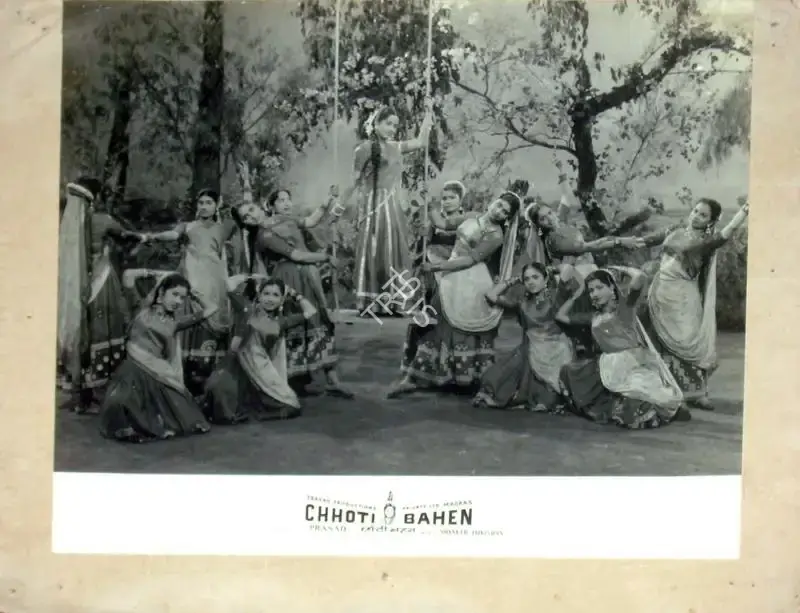 Dwarka Divecha (Cinematographer), Chhoti Bahen, 1959, Lobby Card