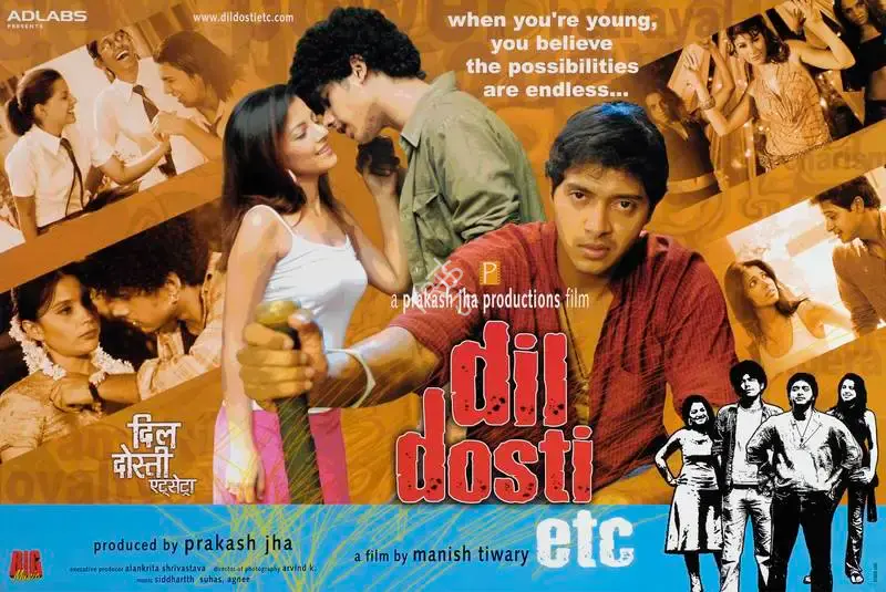 Prakash Jha (Producer), Dil Dosti Etc, 2007, Lobby Card