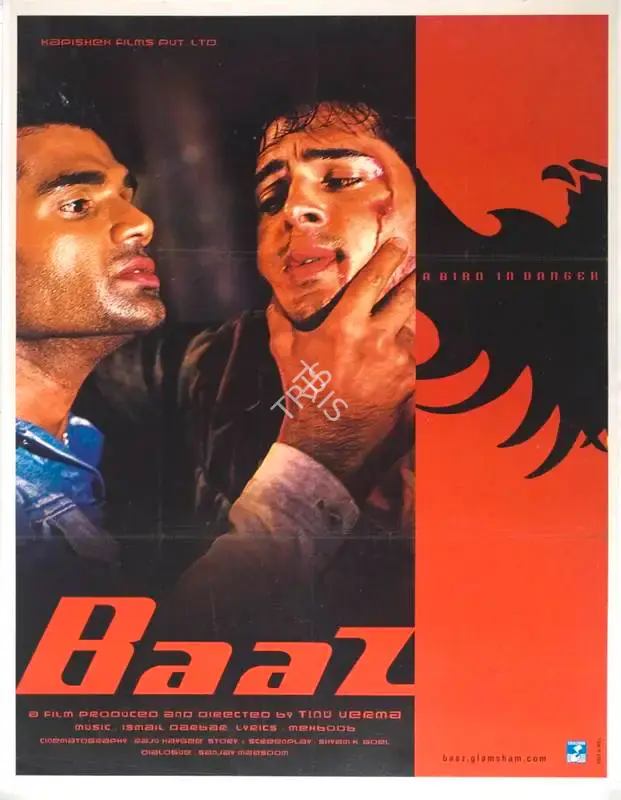 Tinnu Varma (Producer), Baaz, 2003, Full Sheet Poster