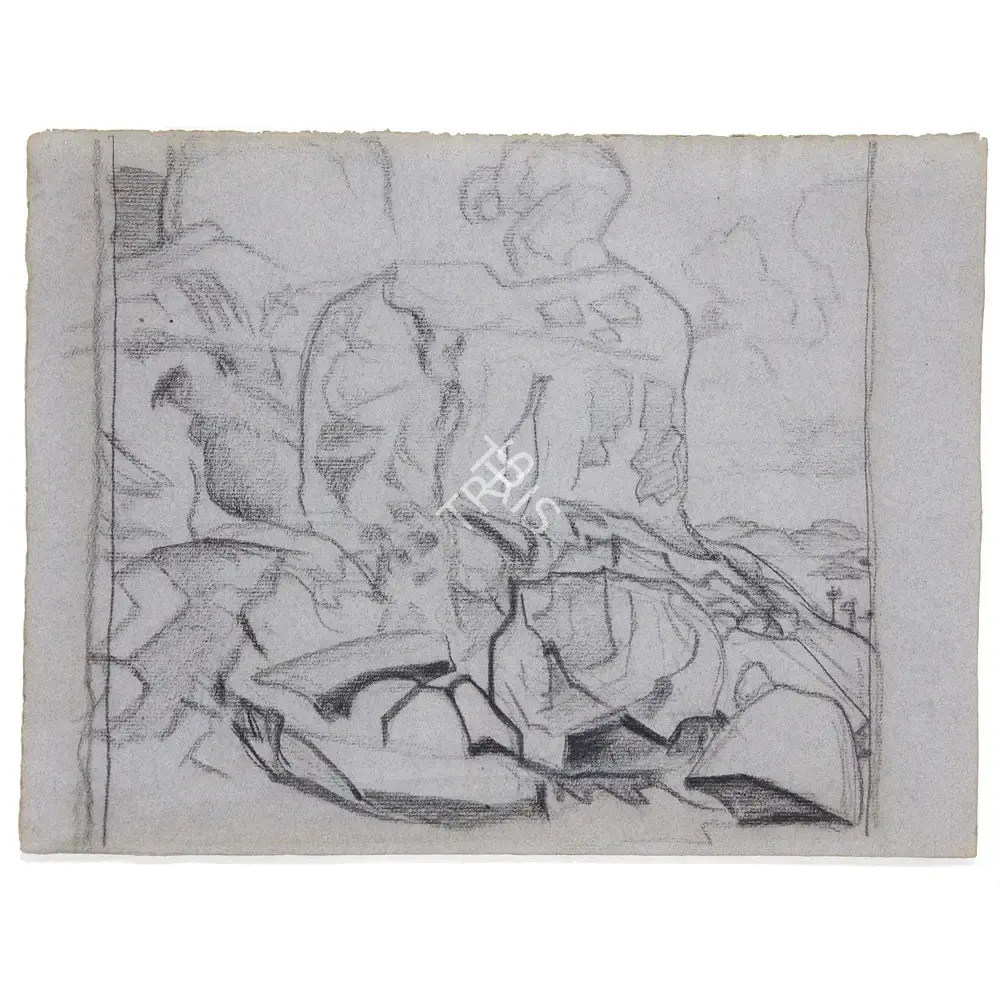 Roerich, Nicholas (Artist). Untitled, n.d. | Painting, AG.Onl/30.03.23, 2023 · Asta Guru
