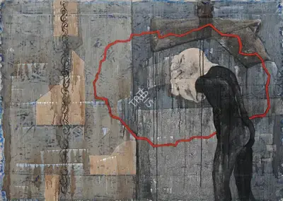 G.R. Iranna (Artist), Untitled, 2005, Painting