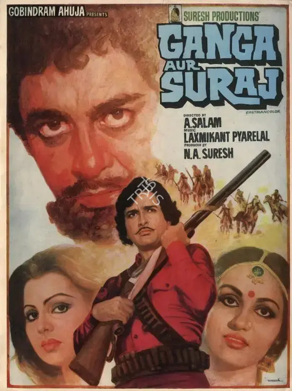N.A. Suresh (Producer), Ganga Aur Suraj, 1980, Song-Synopsis Booklet