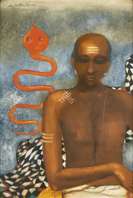 Anjolie Ela&nbsp;Menon (Artist), Untitled, Painting