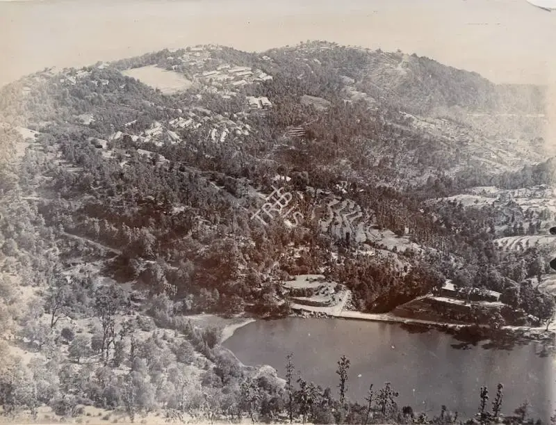 Unknown (Photographer), Dharmsala. Taken from above Dal, 1900, Antiquarian Photograph