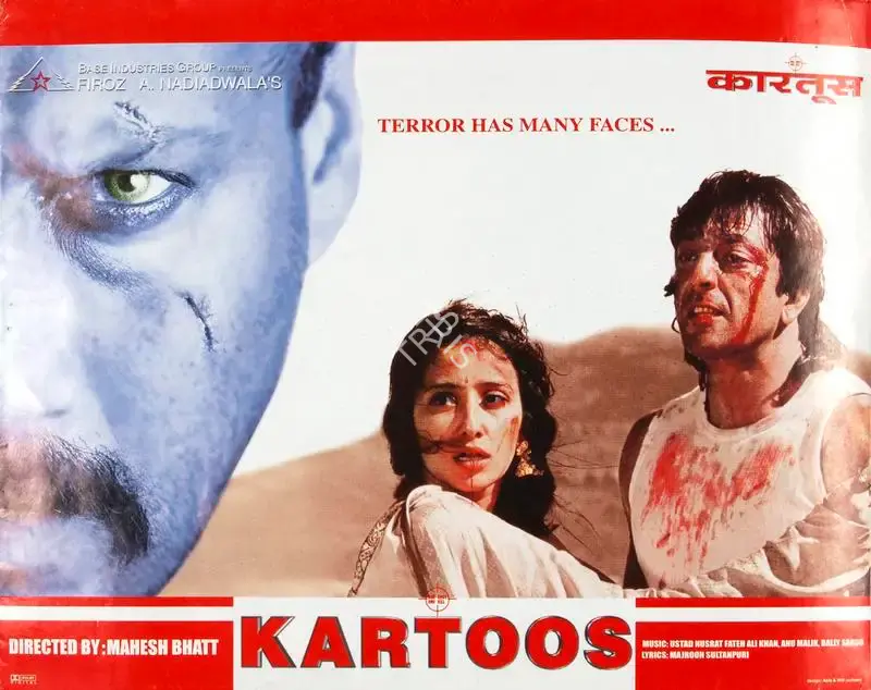 Firoz A. Nadiadwala (Producer), Kartoos, 1999, Song-Synopsis Booklet
