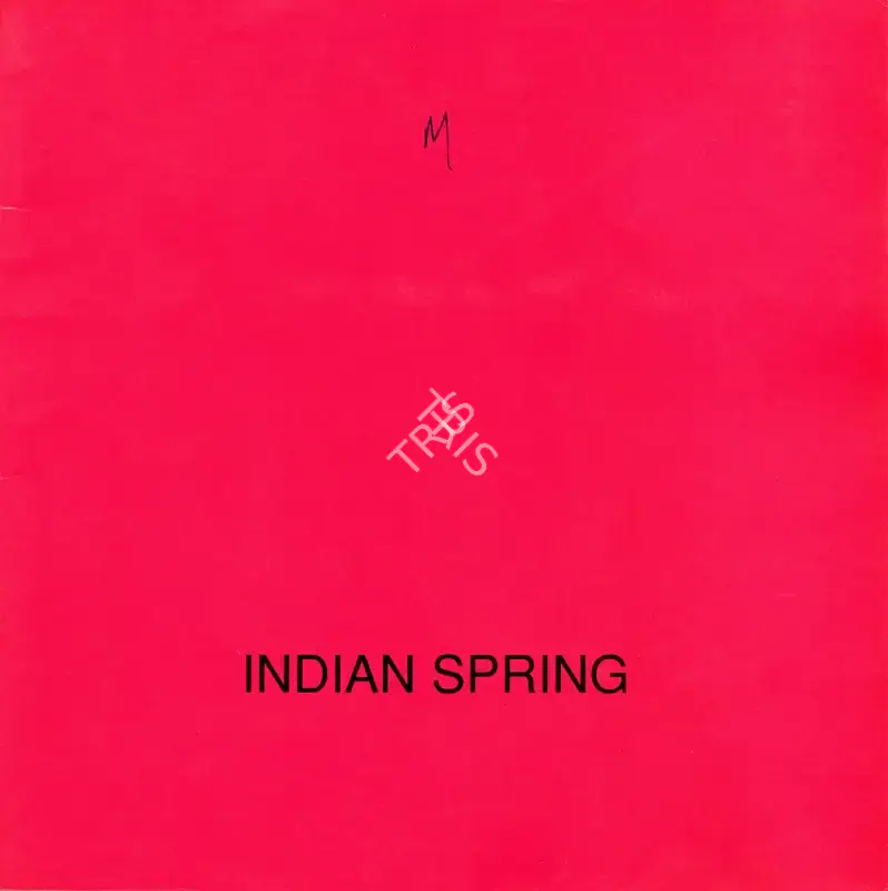Galerie Martini (Organiser), Indian Spring, 1998, Group Exhibition Catalogue