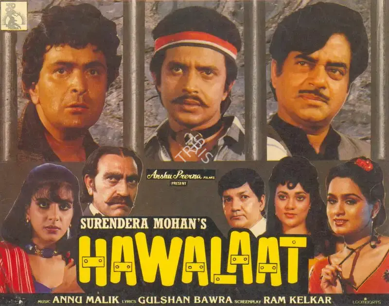 Surendra Mohan (Producer), Hawalaat, 1987, Song-Synopsis Booklet