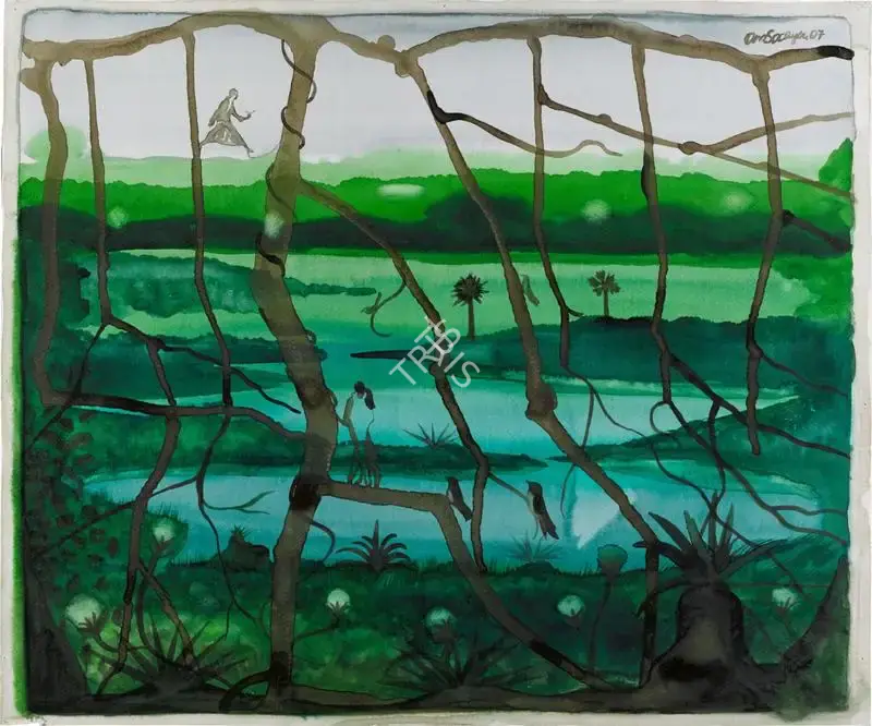 Om Soorya (Artist), Untitled, 2007, Painting