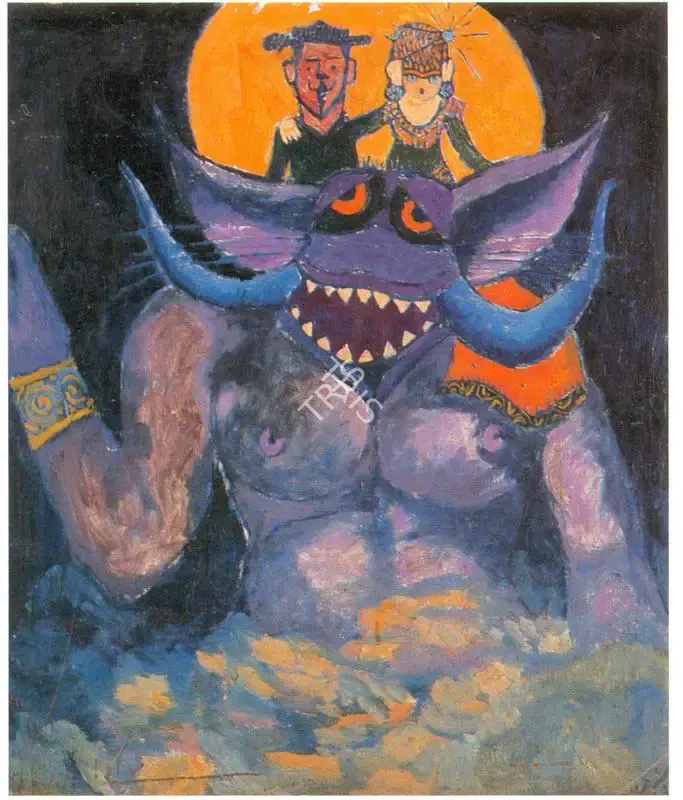 Ramanujam, K. (Artist). Untitled, 1968 | Painting, So.NeY/05.12.00, 2000 · Sotheby's