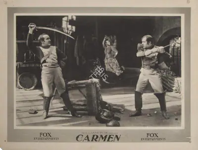 Raoul Walsh (Director), Carmen, 1915, Lobby card