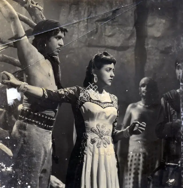 Nanabhai Bhatt (Director), Sinbad Jahaaji, 1952, Photographic Still