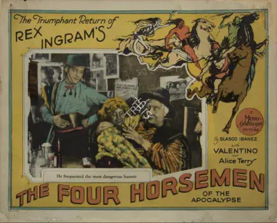 Rex Ingram (Producer), The Four Horsemen of the Apocalypse, 1921, Lobby card