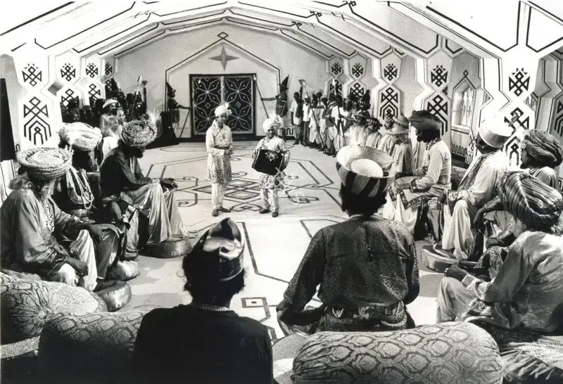Soumendu Roy (Cinematographer), Hirak Rajar Deshe, 1980, Photographic Still